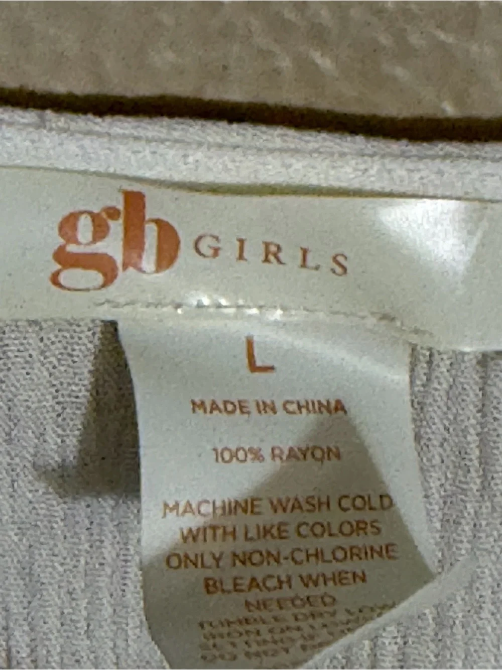 GB Girls White Lightweight Lace-Trim Kimono Cover-Up large